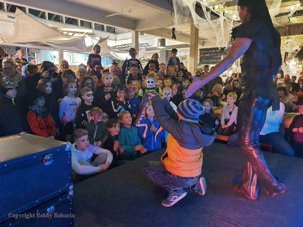 Bei der Robaria-Show eine Schlangenshow buchen