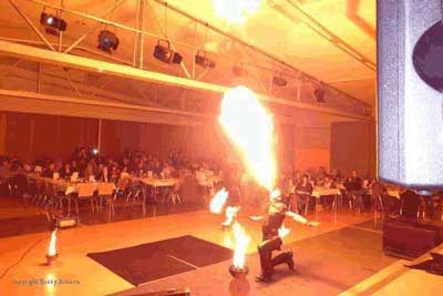 Feuershow Indoor