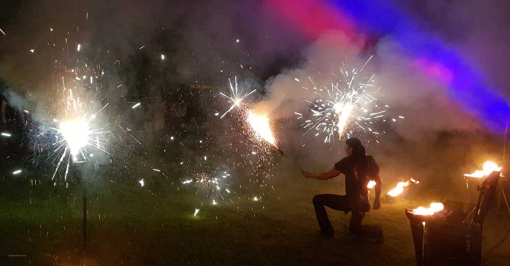 Polterabend Hochzeitsfeuershow buchen