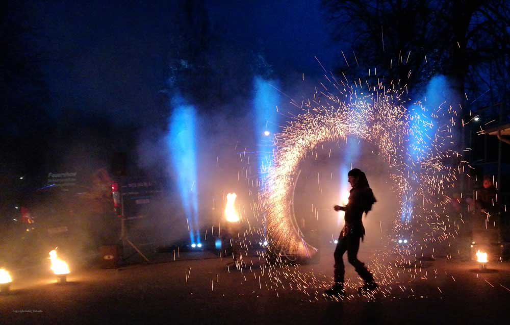 Polterabend Feuershow mieten