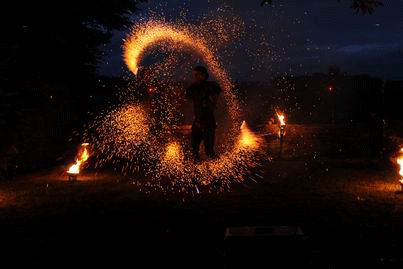 Feuer-Pyroshow