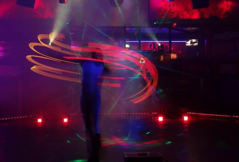 Lichtshow mit LED und Laser
